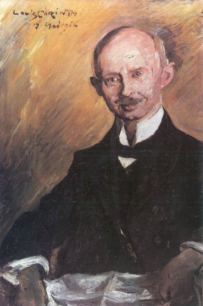 Portrait of Otto Winter, a pharmacist from Hanover by Lovis Corinth